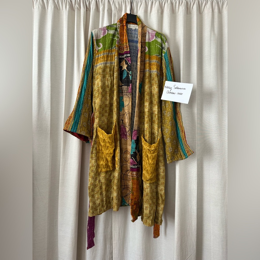 Kantha Bae Trench Robe